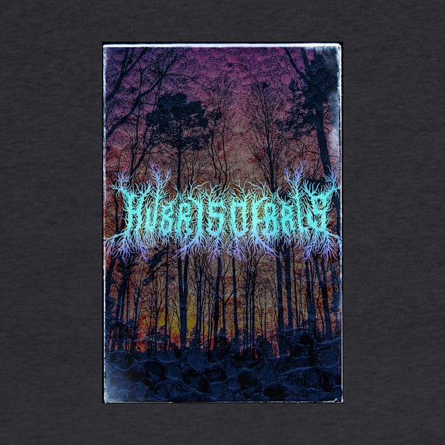 Hubris Debris Sunset Forest by Hubris Debris